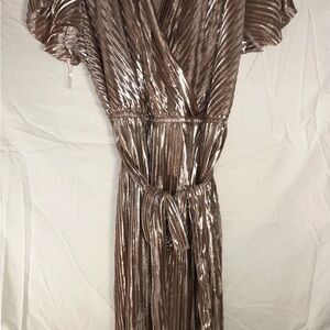 Lane Bryant Shiny Metallic Dress